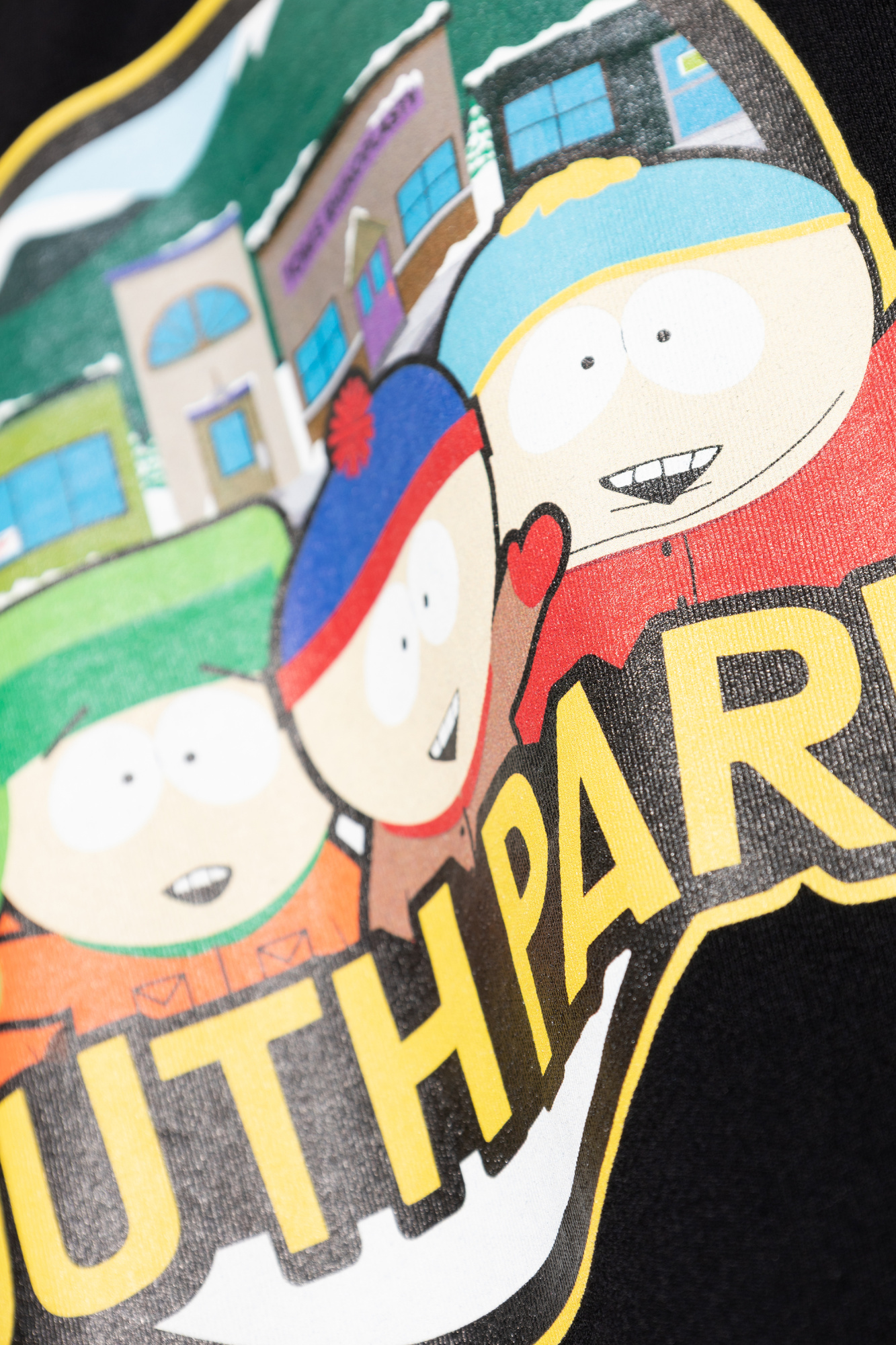 Tシャツ・カットソー VETEMENTS SS25 'Southpark' T-shirt (UA66TR610B BLACK) VETEMENTS cotton t-shirt Southpark Oversized PRM EU